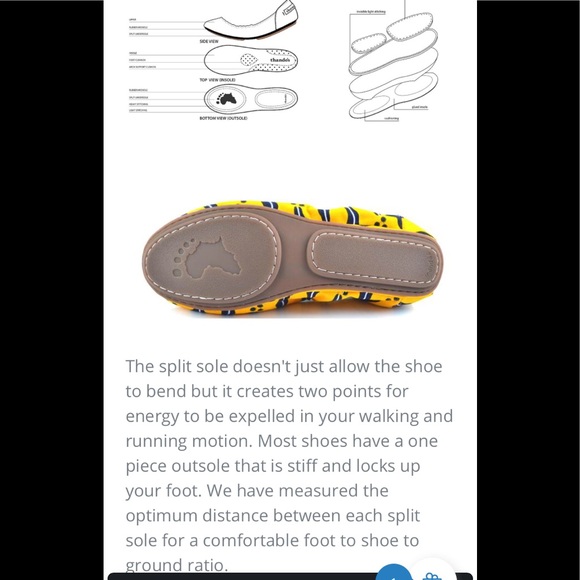 ❌❌ SOLD MER- Thando’s ballet flats Sz 9W - Picture 8 of 8